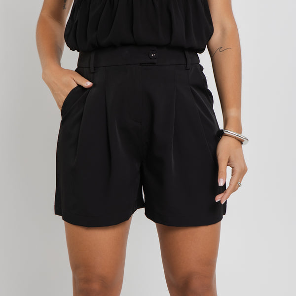 Bermuda Feminina de Alfaiataria com Elastano – Tecido Estruturado BD210