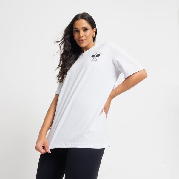 Blusa Fitness T-Shirt Branca Honey Club BL561
