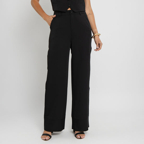 Calça Feminina de Alfaiataria com Elastano – Tecido Estruturado LG2376