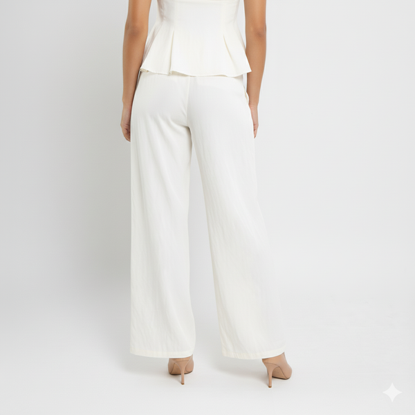 Calça Feminina de Alfaiataria em Poliamida com Viscose LG2379