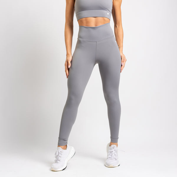 Legging Fitness Premium Empina Bumbum Cinza LG2360