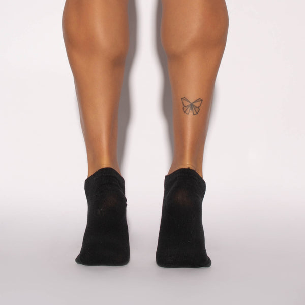 Meia Feminina Preta Sapatilha Soft Nº 34 a 38 ME457