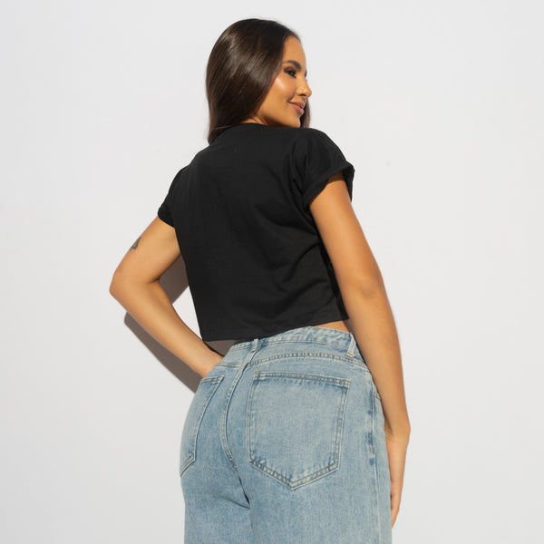 Cropped Preto Honey Sports  CR188