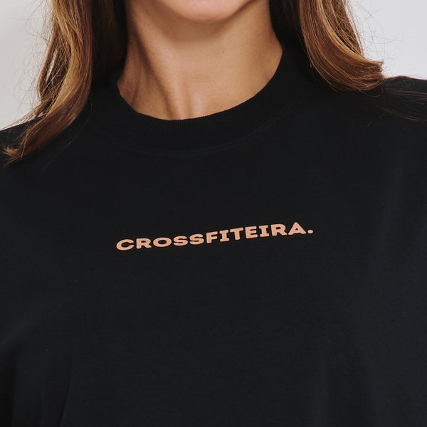 Blusa Fitness Preta Crossfiteira BL599