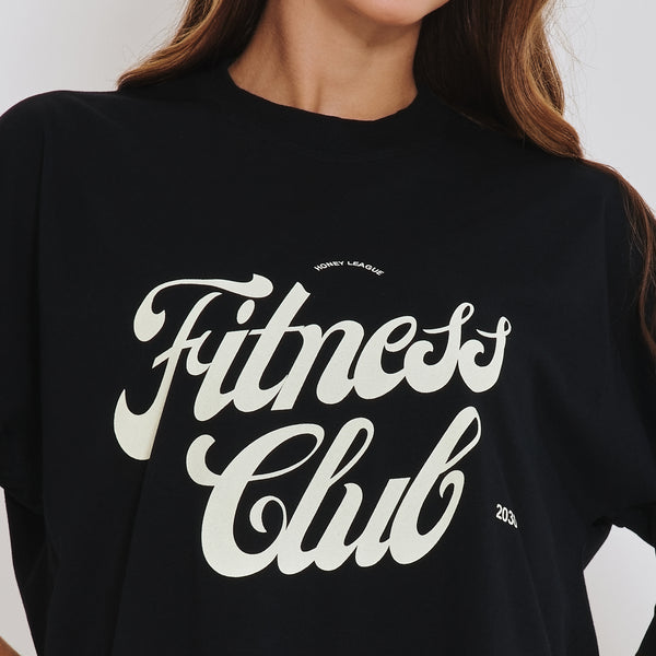 Blusa Fitness Preta Fitness Club BL607